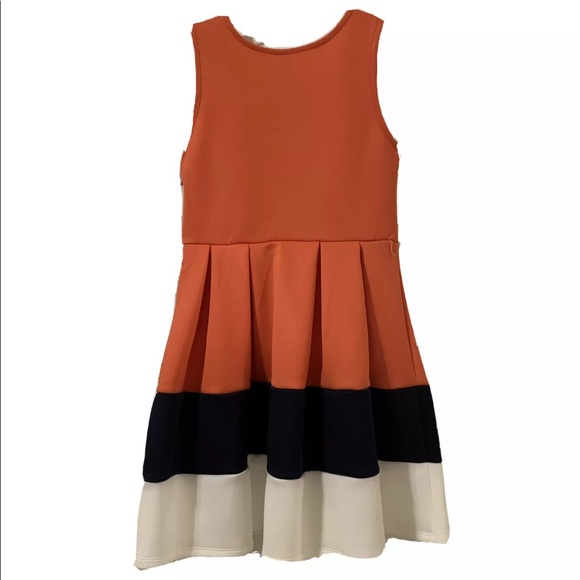 Girls 3-Colored Striped Dress Size 12 - NEVER WORN - Picture 2 of 5